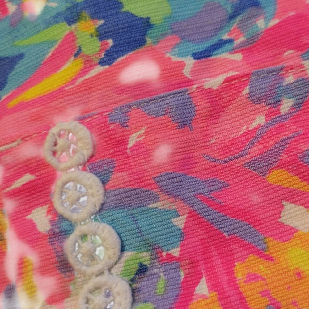 Lilly Pulitzer Little Lily Classic Shift Dress Sz 7 Girls Colorful, Vacation - Picture 3 of 6